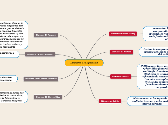 Diámetros y su Aplicación