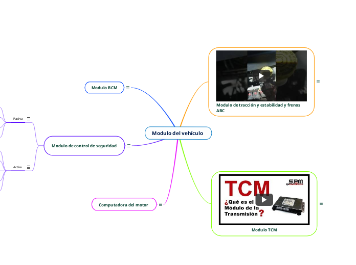 Modulo del vehículo 