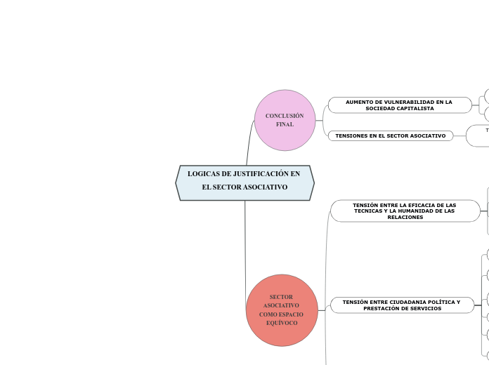 LOGICAS DE JUSTIFICACIÓN EN EL SECTOR ASOCIATIVO