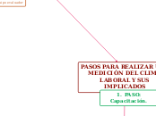 PASOS PARA REALIZAR UNA MEDICIÓN DEL CLIMA LABORAL Y SUS IMPLICADOS