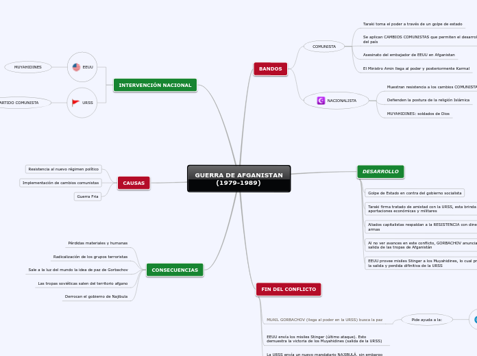 GUERRA DE AFGANISTAN
          (1979-1989)