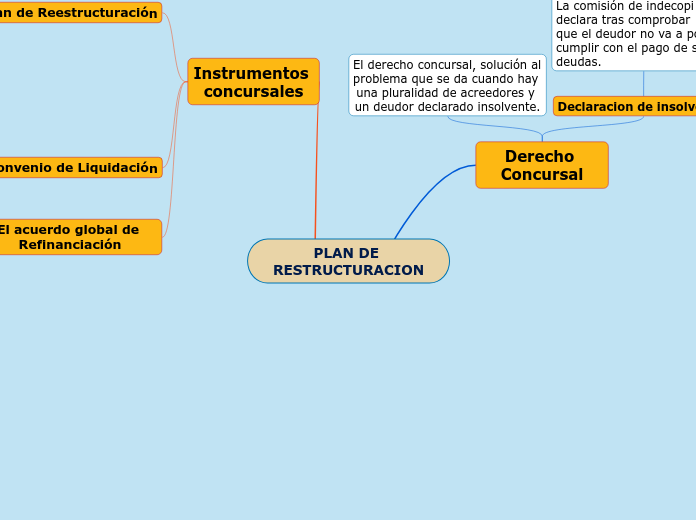 PLAN DE RESTRUCTURACION