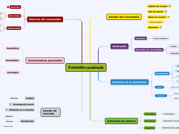 El consumidor y su motivación