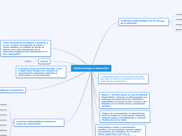 Epistemología y Educación