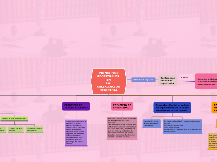 PRINCIPIOS
REGISTRALES EN
LA CALIFICACIÓN
REGISTRAL