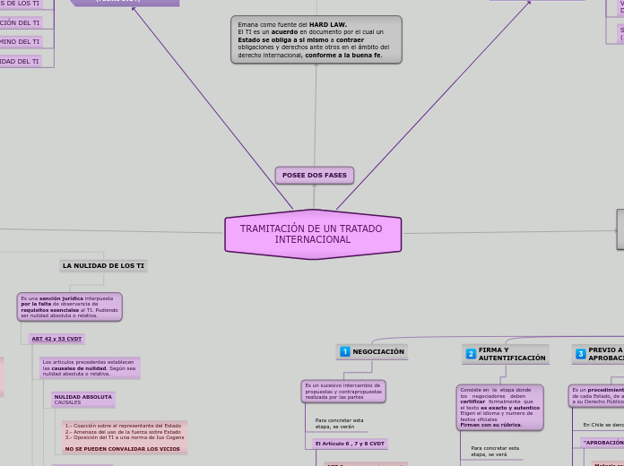 TRAMITACIÓN DE UN TRATADO INTERNACIONAL