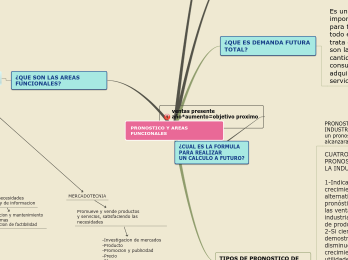 PRONOSTICO Y AREAS FUNCIONALES