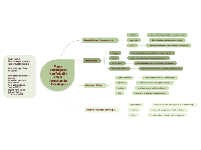 Mapas Estratégicos y su Relación con la Formulación Estratégica