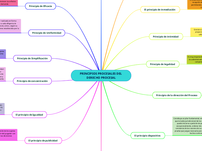 PRINCIPIOS PROCESALES DEL DERECHO PROCESAL