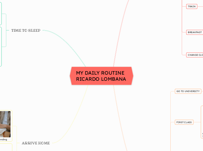 MY DAILY ROUTINE RICARDO LOMBANA