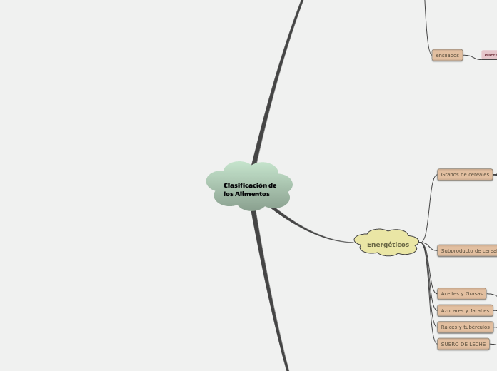 Clasificación de los Alimentos