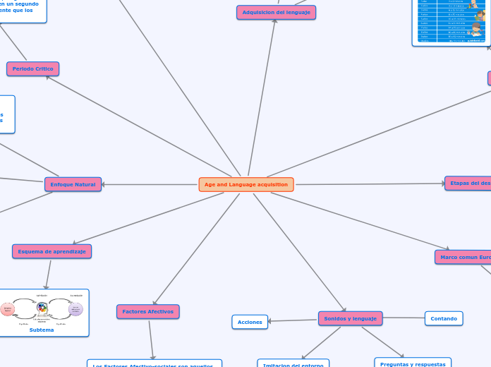 Age and Language acquisition