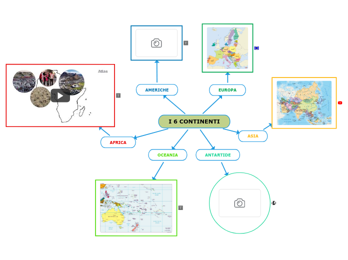 I 6 CONTINENTI
