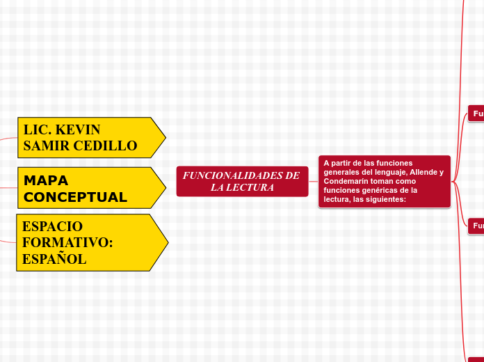 FUNCIONALIDADES DE LA LECTURA