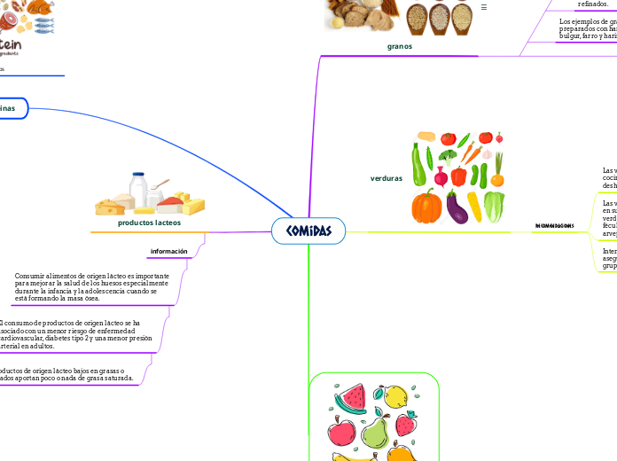 comidas y tipos 