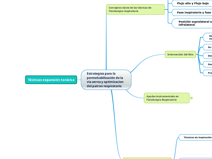 Estrategias para la permehabilización de la via aerea y optimizacion del patron respiratorio