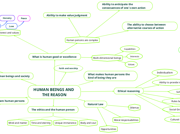 HUMAN BEINGS AND THE REASON