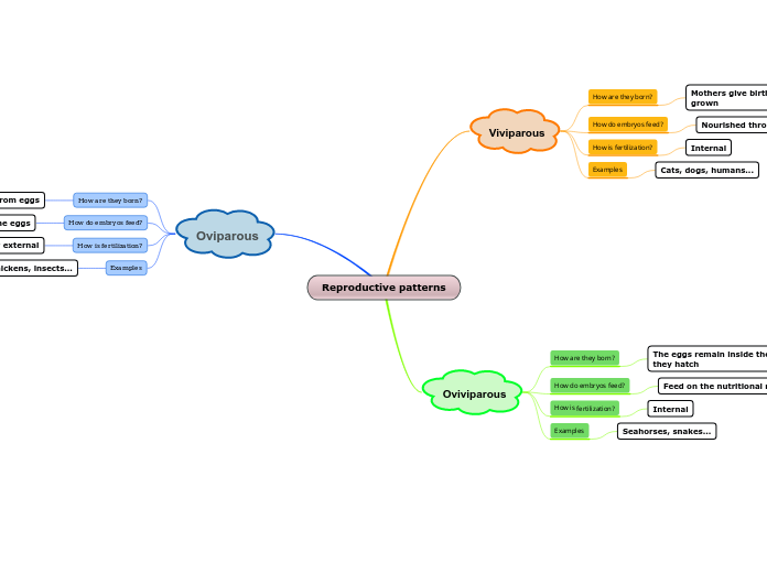 Reproductive patterns