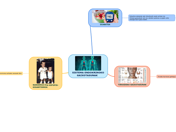 SISTEMA ENDOKRINOKO
      GAIXOTASUNAK