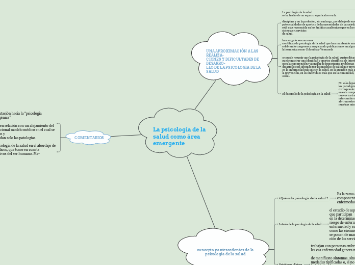 La psicología de la salud como área emergente 
