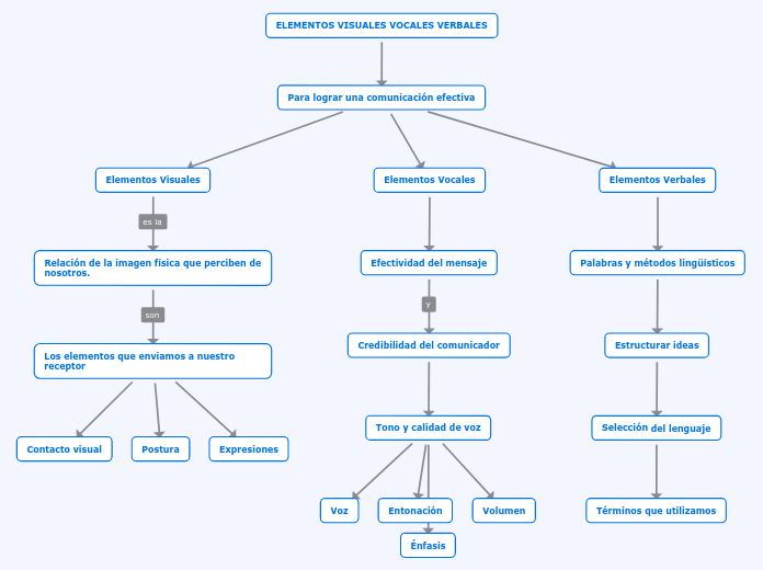 ELEMENTOS VISUALES VOCALES VERBALES