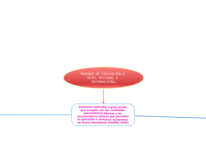 PRUEBAS DE EVALUACIÓN A NIVEL NACIONAL E INTERNACIONAL