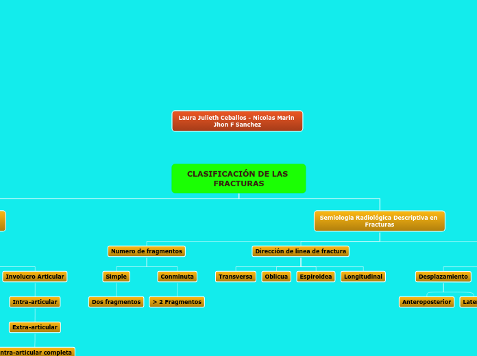 CLASIFICACIÓN DE LAS FRACTURAS