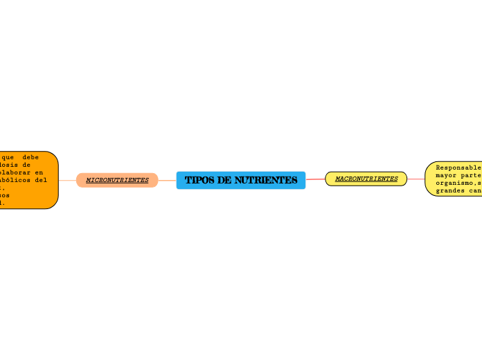 TIPOS DE NUTRIENTES