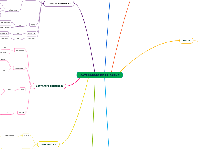 CATEGORIAS DE LA CARNE