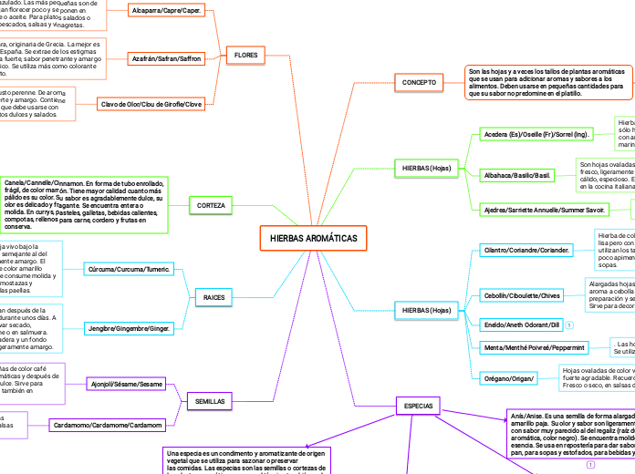 HIERBAS AROMÁTICAS
