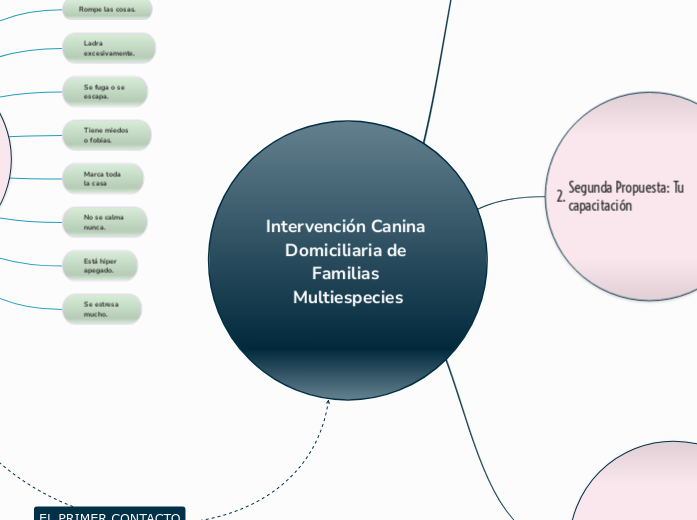 Intervención Canina Domiciliaria de Familias Multiespecies