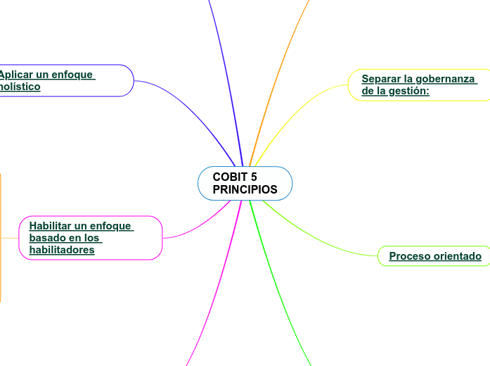 COBIT 5
PRINCIPIOS