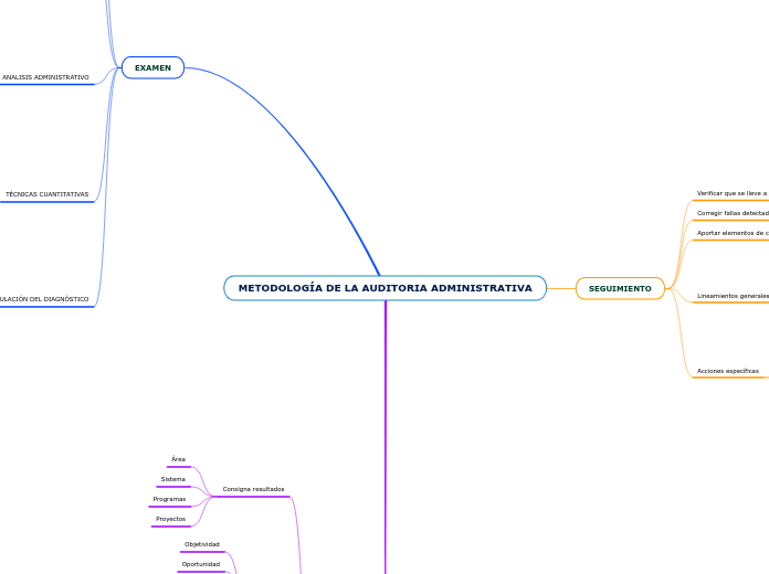 METODOLOGÍA DE LA AUDITORIA ADMINISTRATIVA