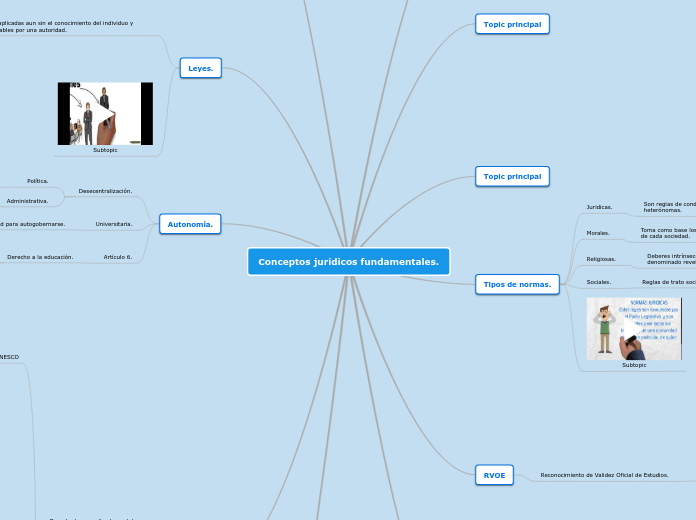 Conceptos jurídicos fundamentales.