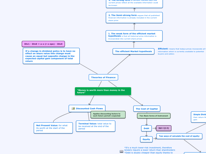 Theories of Finance