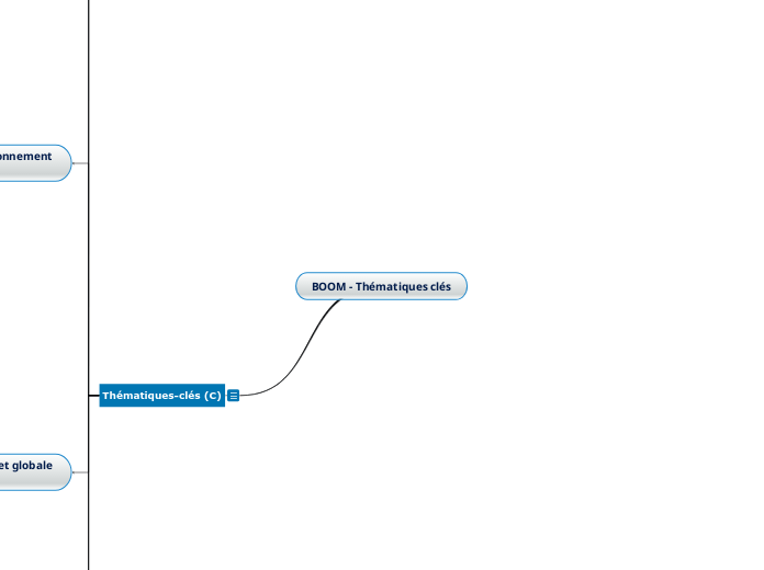 BOOM - Thématiques clés