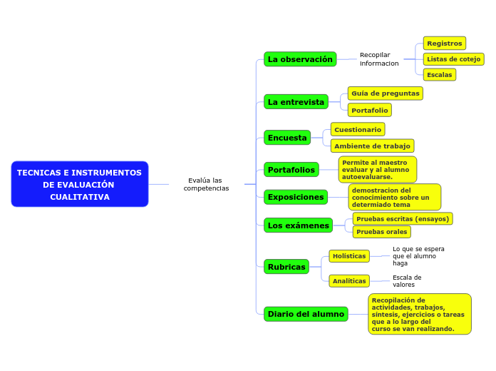 TECNICAS E INSTRUMENTOS DE EVALUACIÓN CUALITATIVA