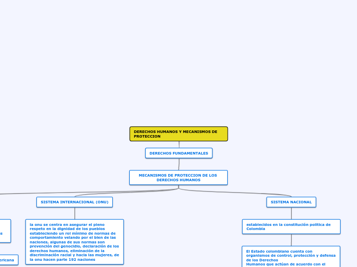 DERECHOS HUMANOS Y MECANISMOS DE PROTECCION