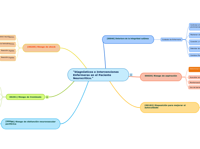 "Diagnósticos e Intervenciones Enfermeras en el Paciente Neurocrítico."