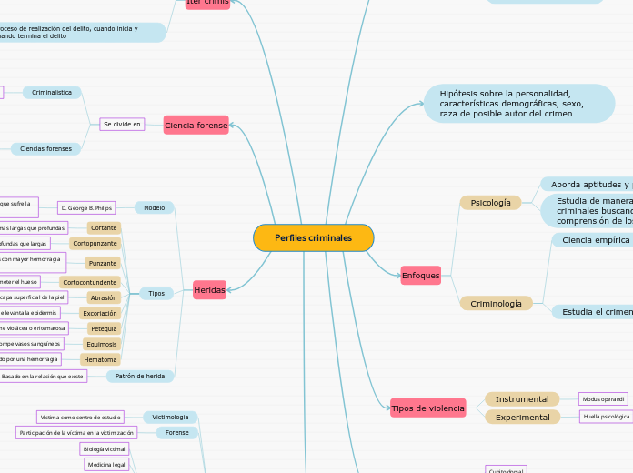 Perfiles criminales