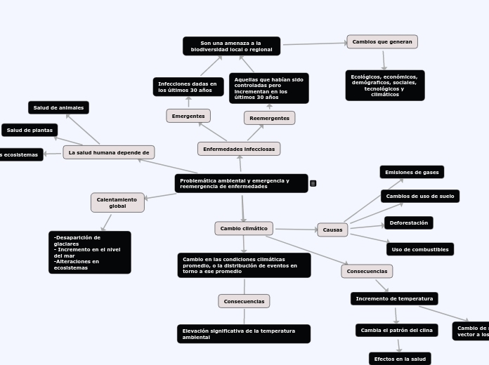 Problemática ambiental y emergencia y reemergencia de enfermedades