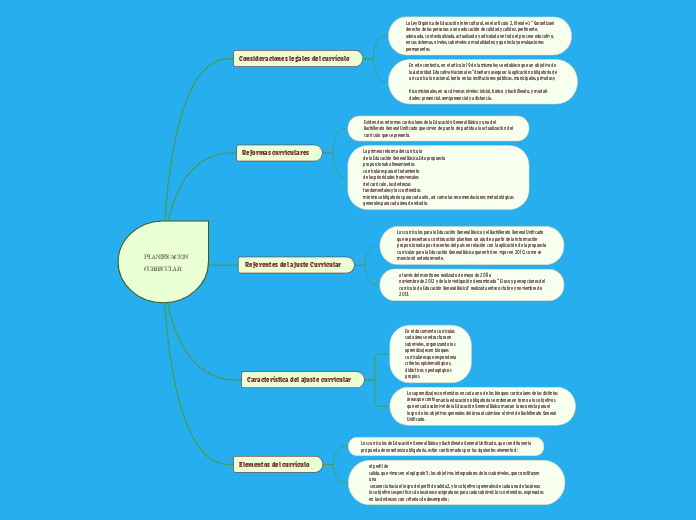 PLANIFICACION CURRICULAR