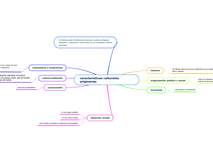 características culturales originarias