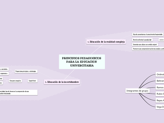 PRINCIPIOS PEDAGOGICOS PARA LA EDUCACION UNIVERCITARIA