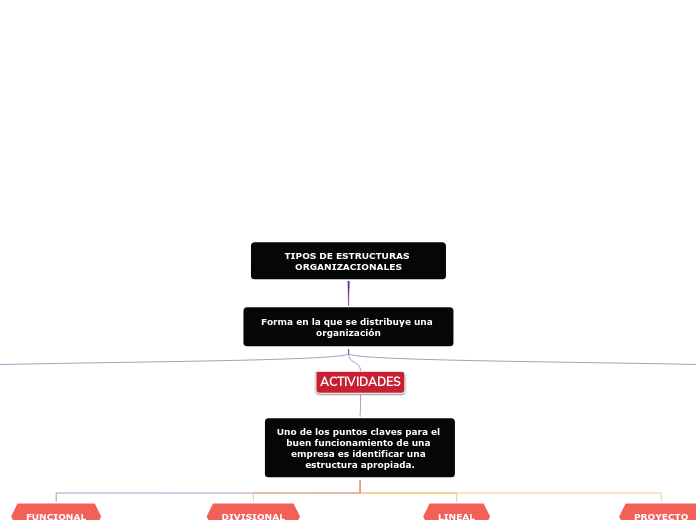 TIPOS DE ESTRUCTURAS ORGANIZACIONALES