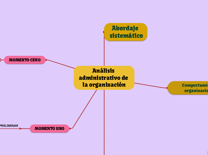 Análisis administrativo de la organización