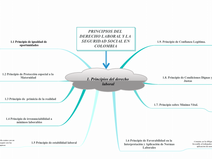 1. Principios del derecho laboral