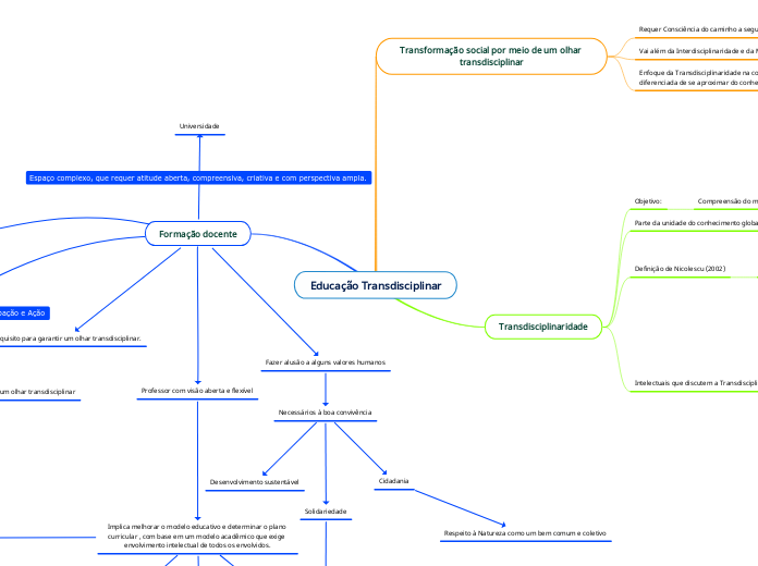 Educação Transdisciplinar