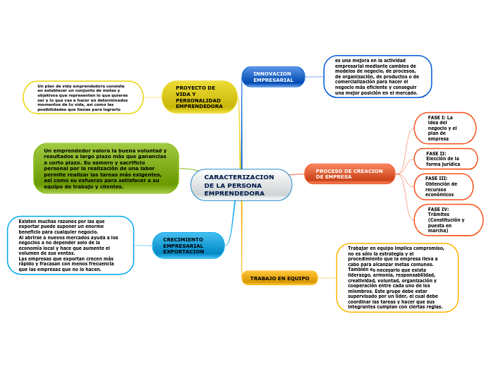 CARACTERIZACION DE LA PERSONA EMPRENDEDORA