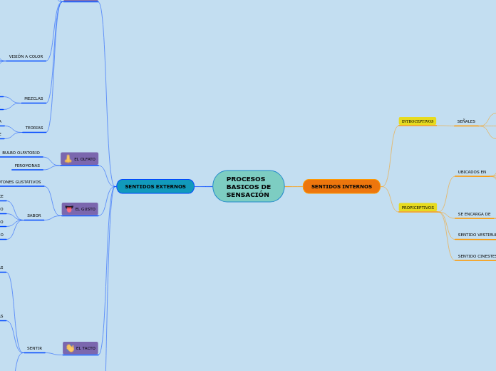 PROCESOS BASICOS DE SENSACIÓN